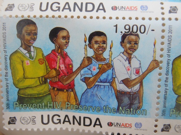 Ugandan stamp