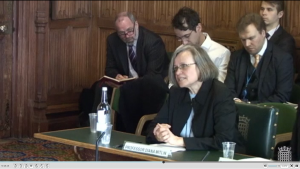 Miltin gives evidence select committee