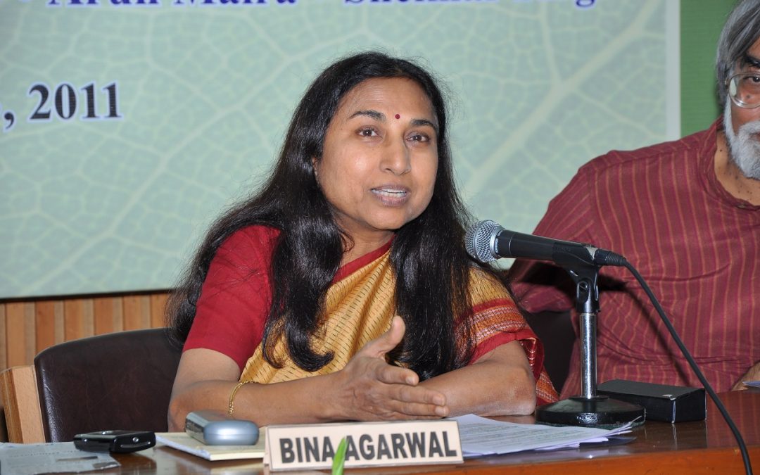 GDI Lecture: Agrarian crises, institutional innovation and gender with Bina Agarwal