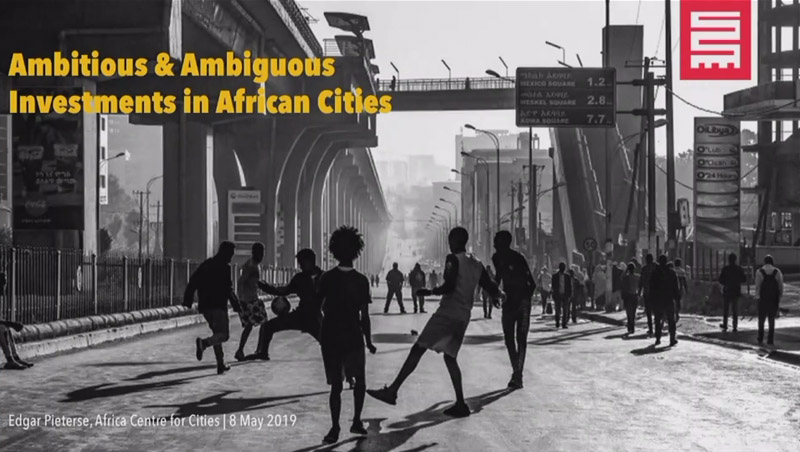 GDI Lecture: Ambitious and ambiguous public investments in African cities with Edgar Pieterse