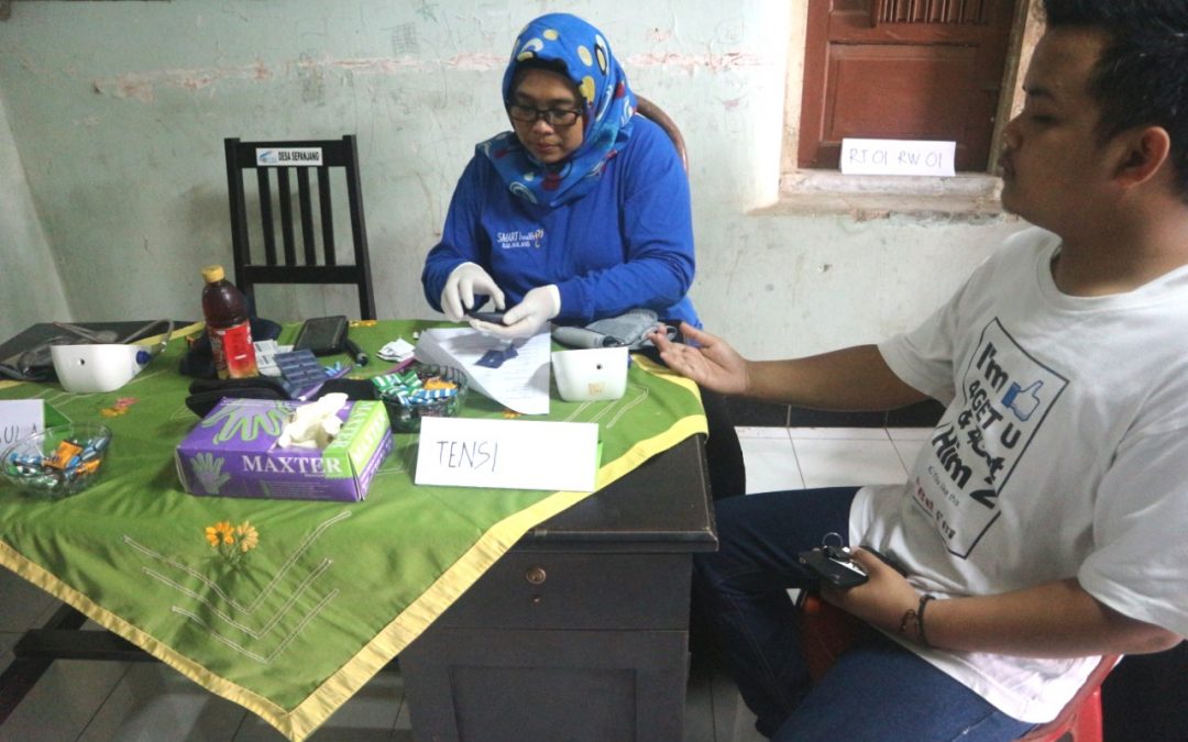 Tackling non-communicable diseases in rural Indonesia through mobile technology