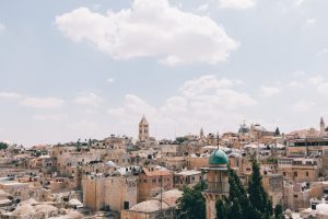 Skyline of Jerusalem in Israel