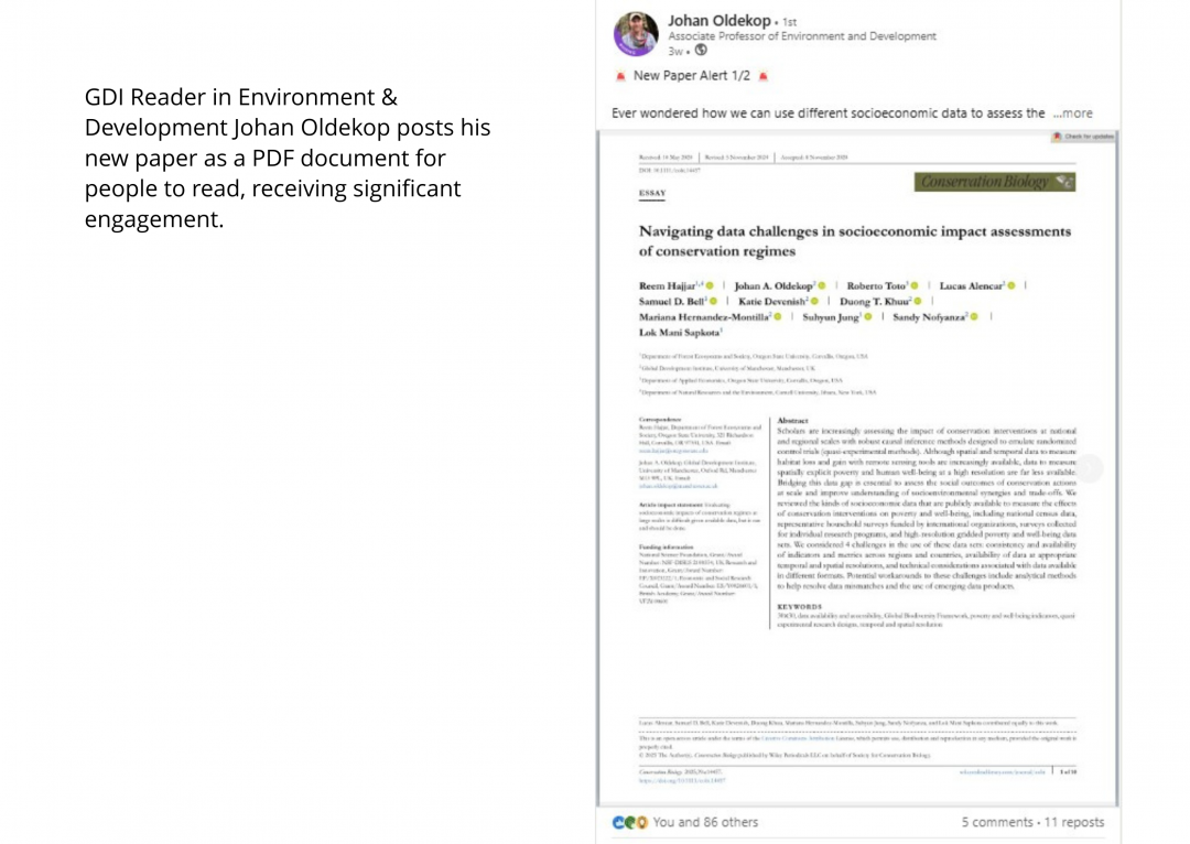 How to use LinkedIn to share your research - Global Development ...