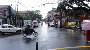 road in Kathmandu